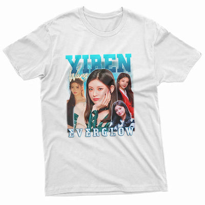 Camiseta Básica Everglow Yiren Graphic -  branco