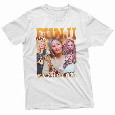 Camiseta Básica Everglow Eunji - branco