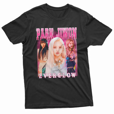Camiseta Básica Everglow Park Jiwon - preto