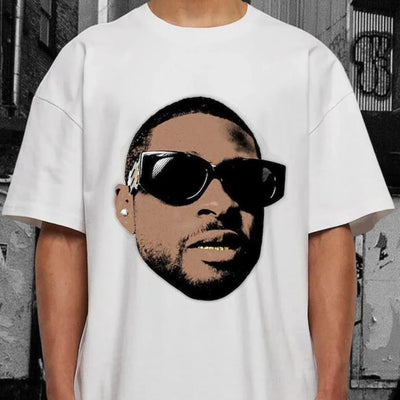 Camiseta Básica Usher Face