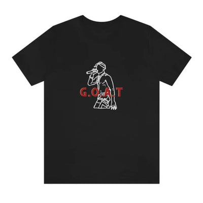 Camiseta Básica Tupac G.O.A.T-PRETO