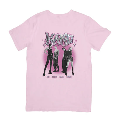 Camiseta Básica Kard Graphic - rosa bebê