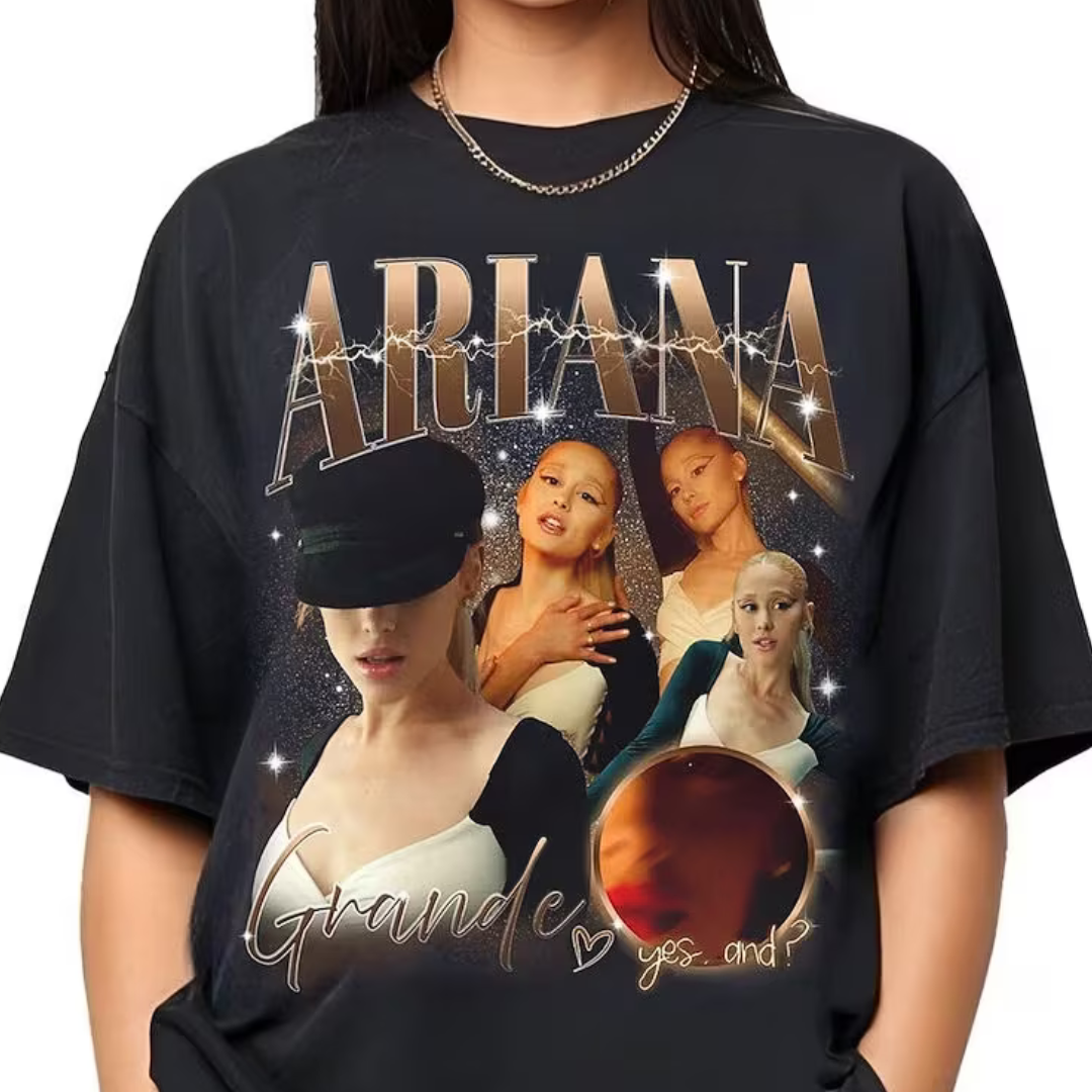 Camisas de ariana grande hotsell