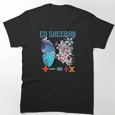 Camiseta Básica Ed Sheeran Graphic Preto