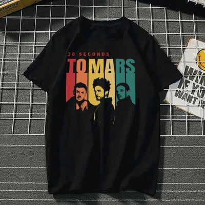 Camiseta Básica 30 Seconds To Mars Graphic