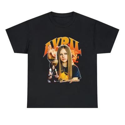 Camiseta Básica Avril Lavigne Graphic