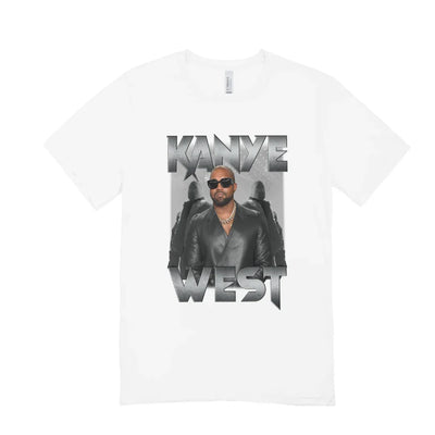 Camiseta Básica Kanye West Graphic Branco