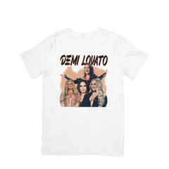 Camiseta Básica Demi Lovato Graphic Collab