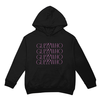 Moletom Canguru Itzy Guess Who - preto