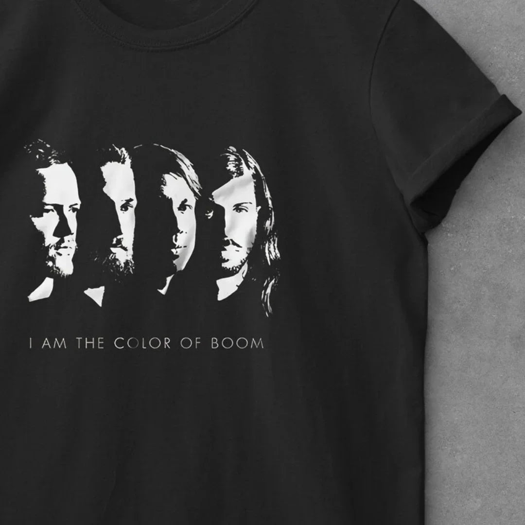 Camiseta Básica Imagine Dragons I Am The Color Of Boom