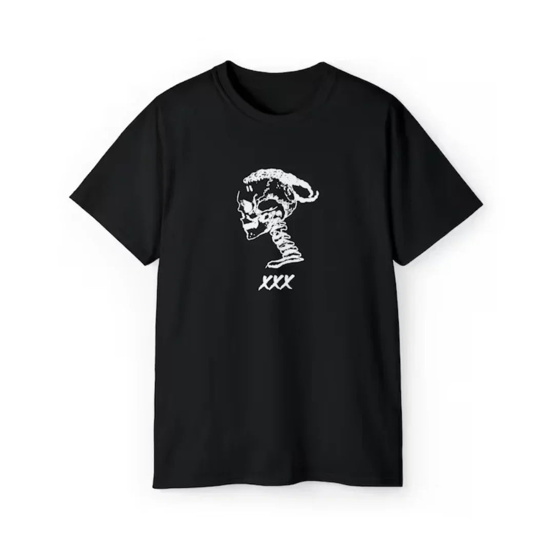Camiseta Básica Xxxtentacion Illustrated-PRETO