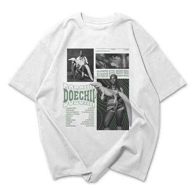 Camiseta Oversized Doechii ABNH Tracklist