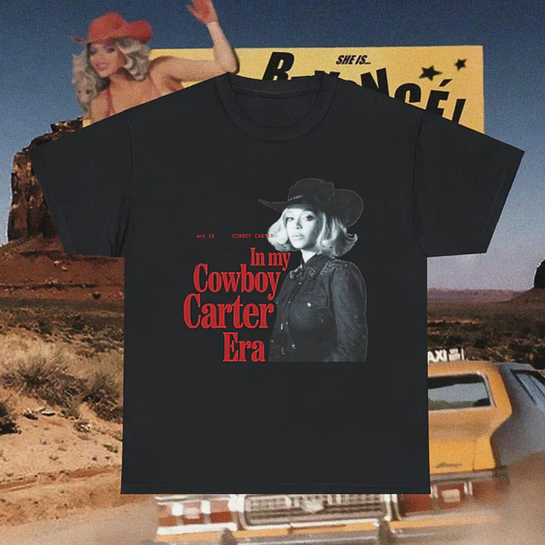 Camiseta Básica Beyonce In My Cowboy Era