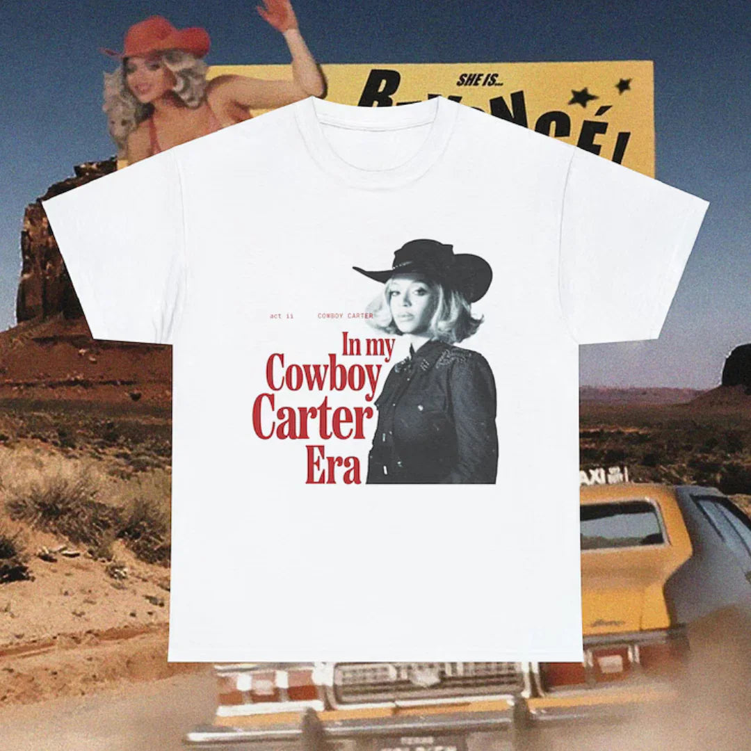 Camiseta Básica Beyonce In My Cowboy Era