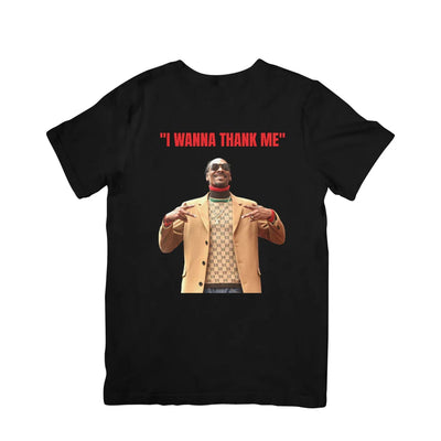 Camiseta Básica Snoop Dogg I Wanna Thank Me Preto