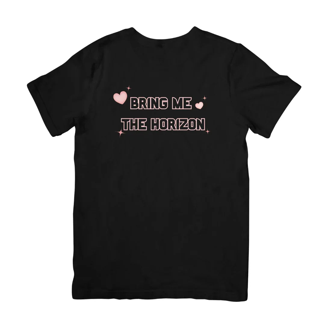 Camiseta Básica Bring Me The Horizon Letter