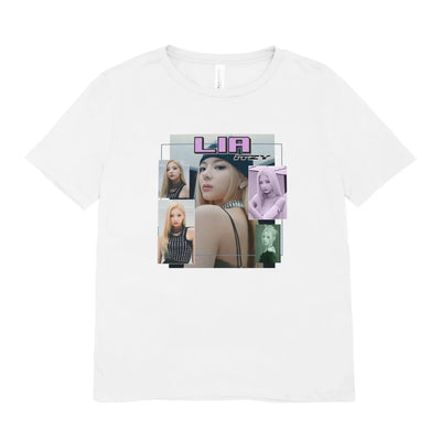 Camiseta Básica Itzy Lia Collab -  branco