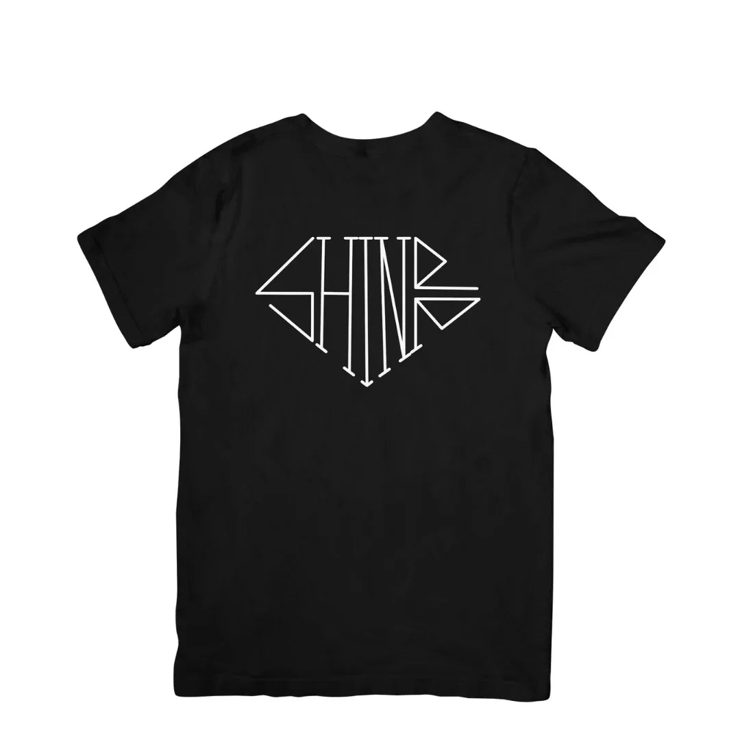 Camiseta Básica Shinee Logo - preto