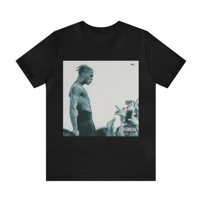 Camiseta Básica Xxxtentacion Look At Me-PRETO