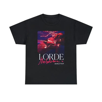 Camiseta Básica Lorde Melodrama World Tour