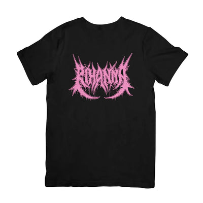 Camiseta Básica Rihanna Metal