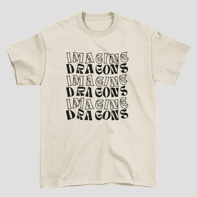 Camiseta Básica Imagine Dragons Lightning Thunder
