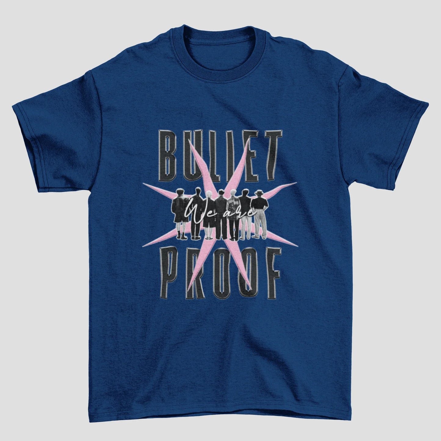 Camiseta Básica BTS Bullet Proof