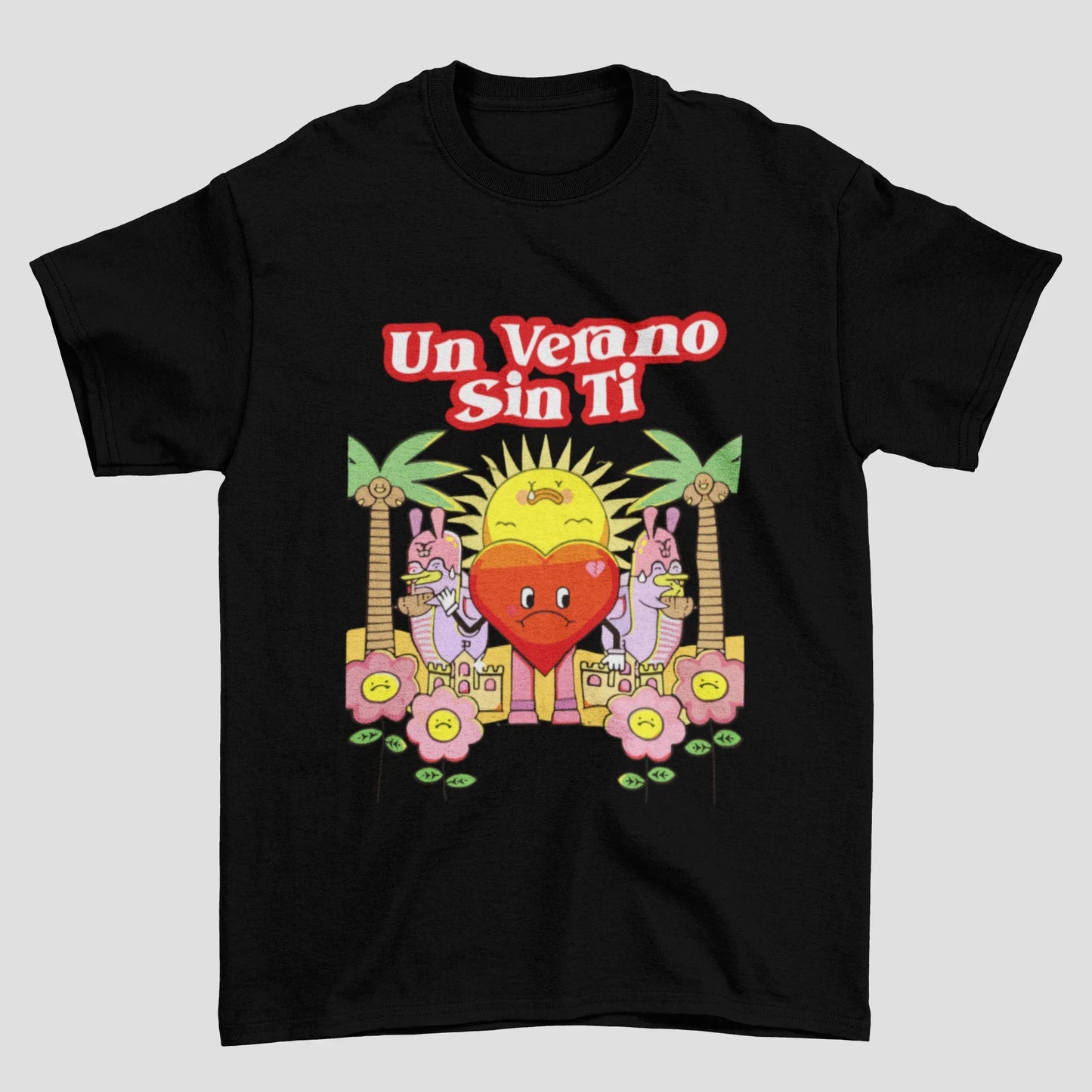 Camiseta Básica Un Verano Sin Ti Bad Bunny