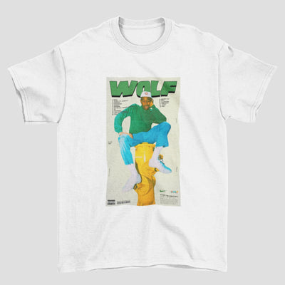 Camiseta Básica Tyler The Creator Wolf Album