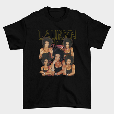 Camiseta Básica Lauryn Hill Retro 90'S