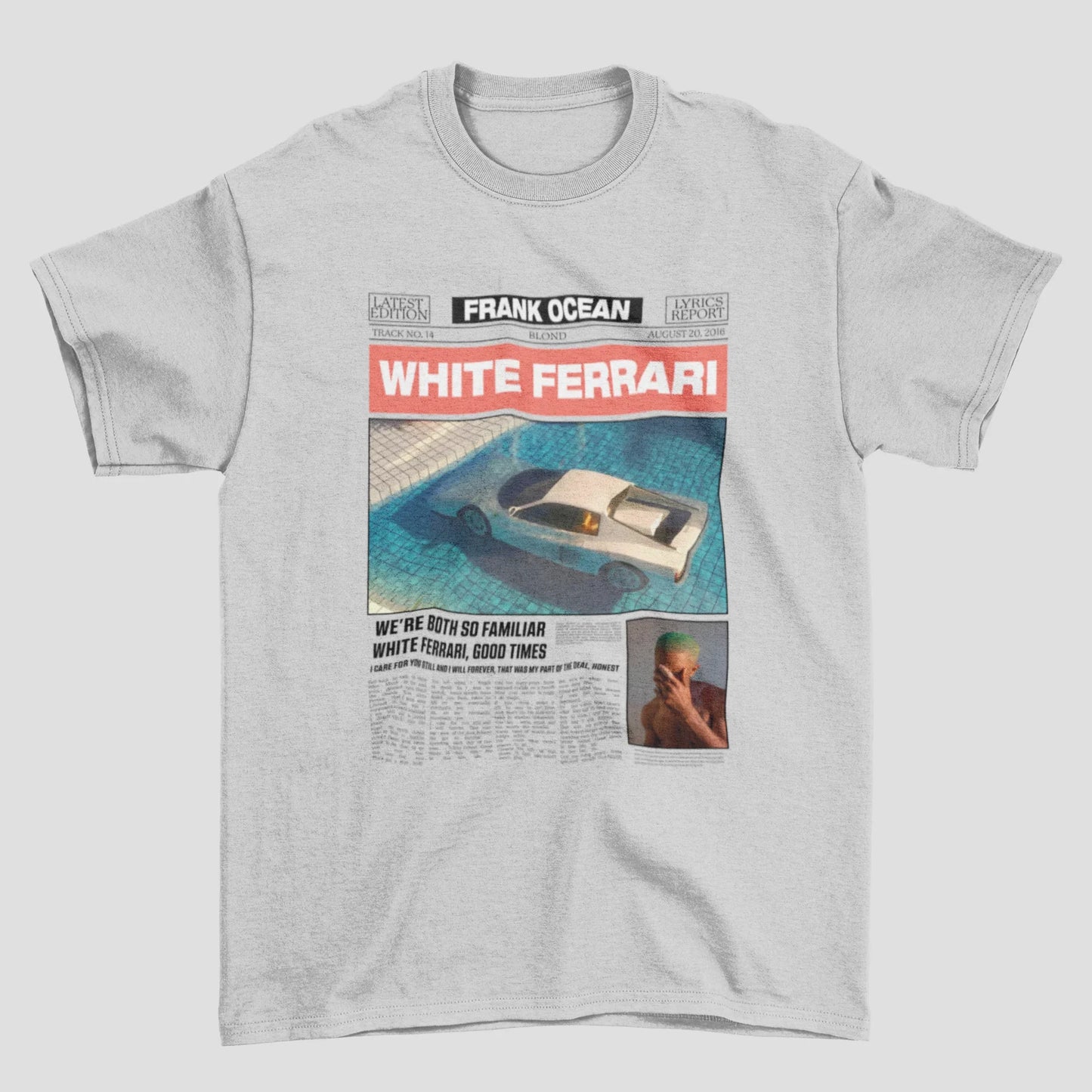 Camiseta Básica Frank Ocean W. Ferrari