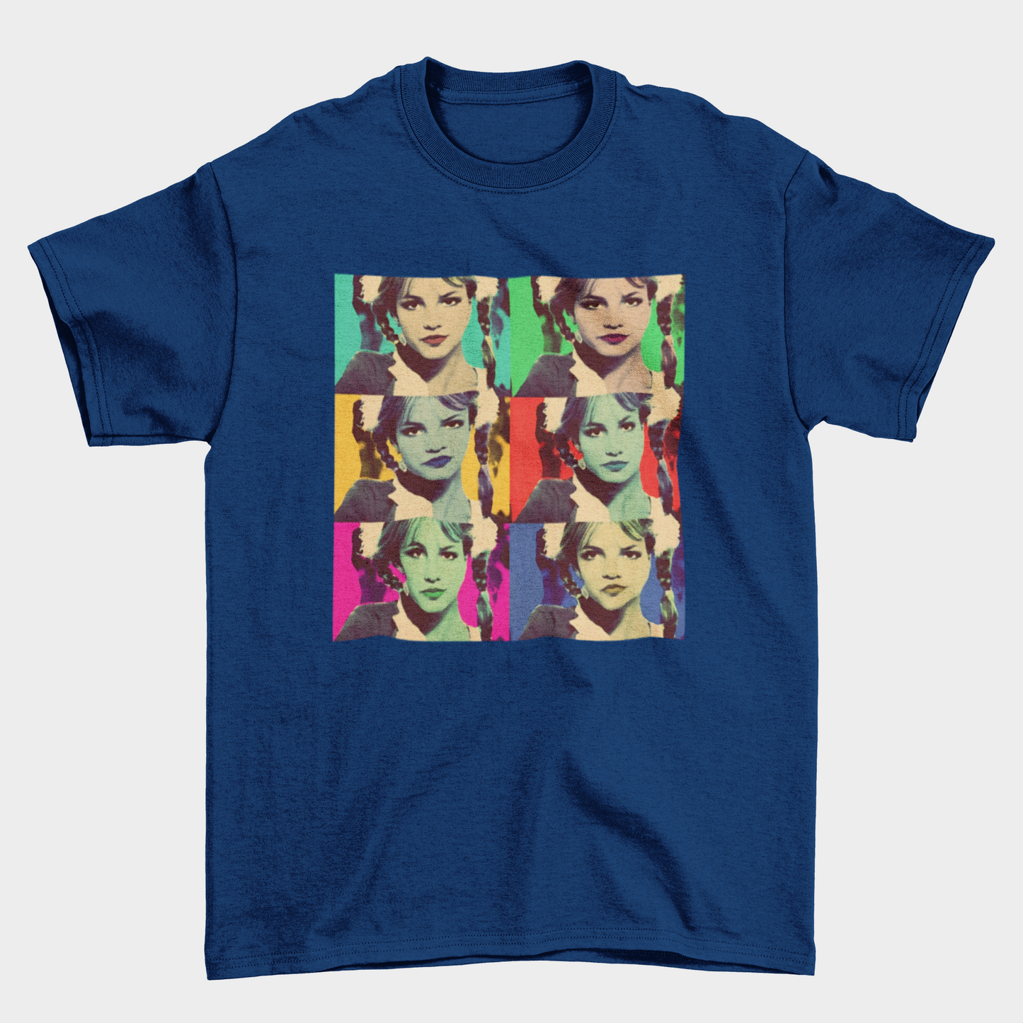 Camiseta Básica Britney Spears Baby One More Time Pop Art