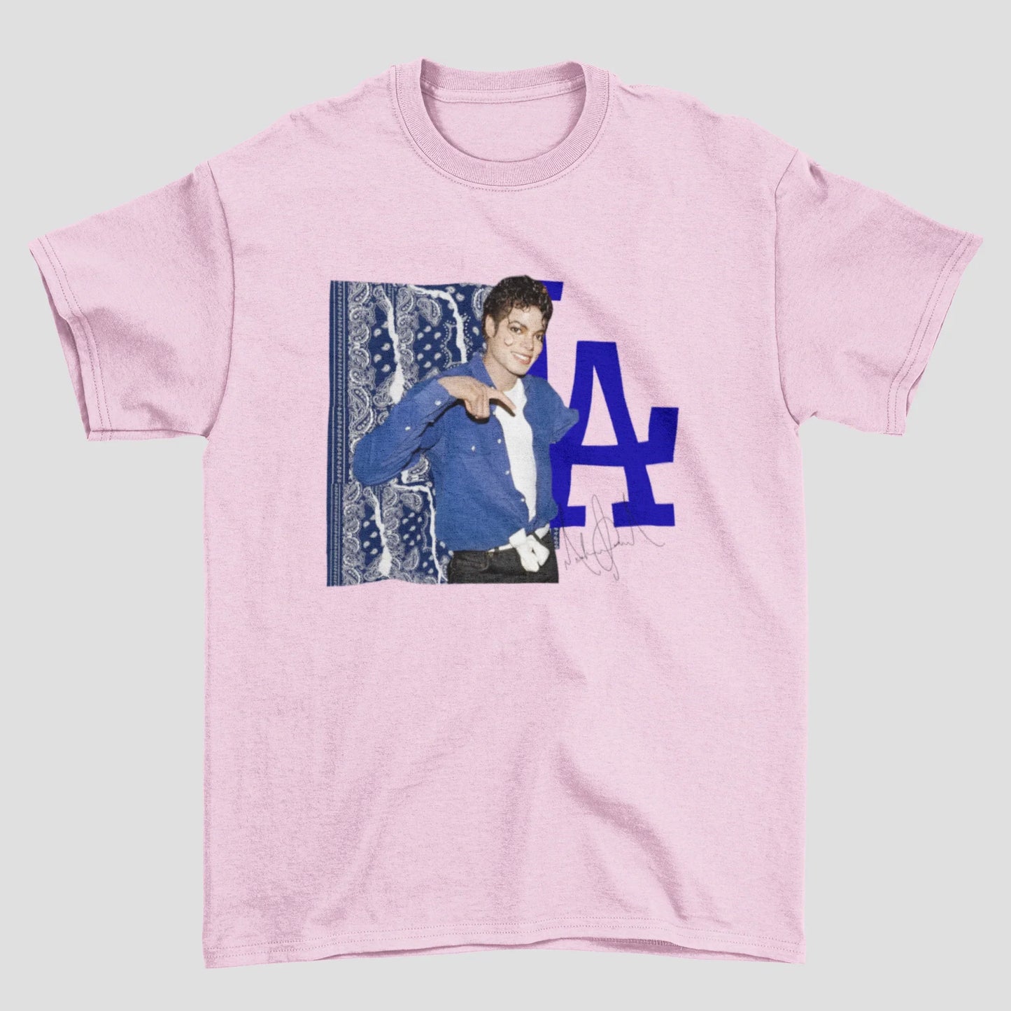 Camiseta Básica Michael Jackson Gang L.A
