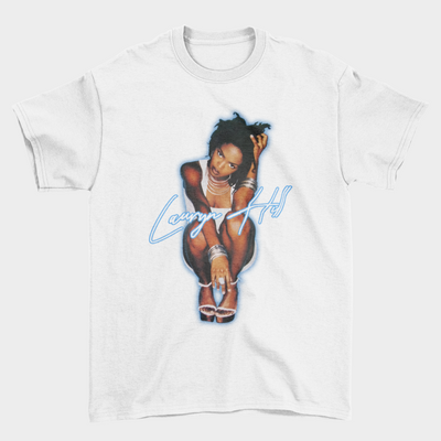 Camiseta Básica Lauryn Hill Pose