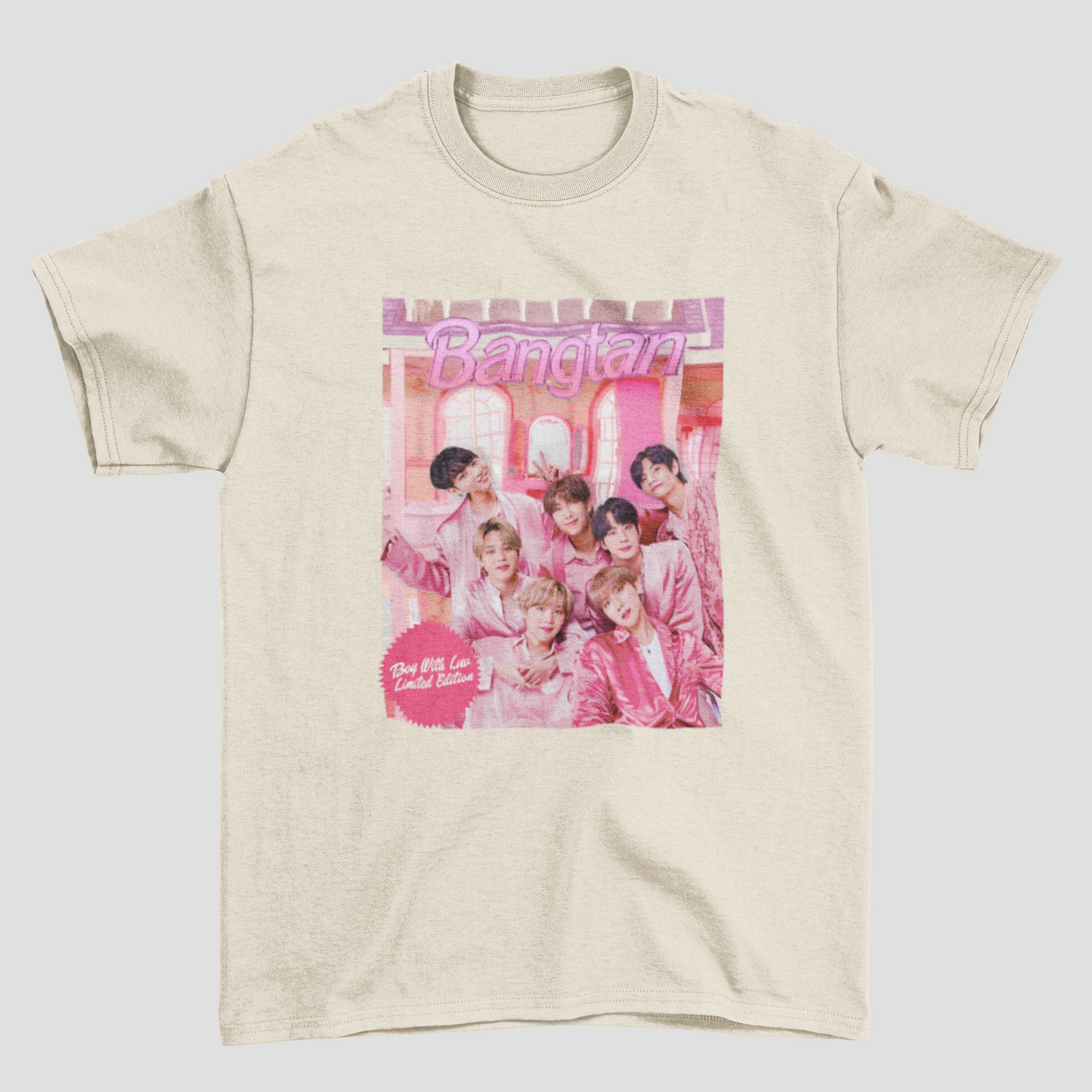 Camiseta Básica BTS Pink Boys