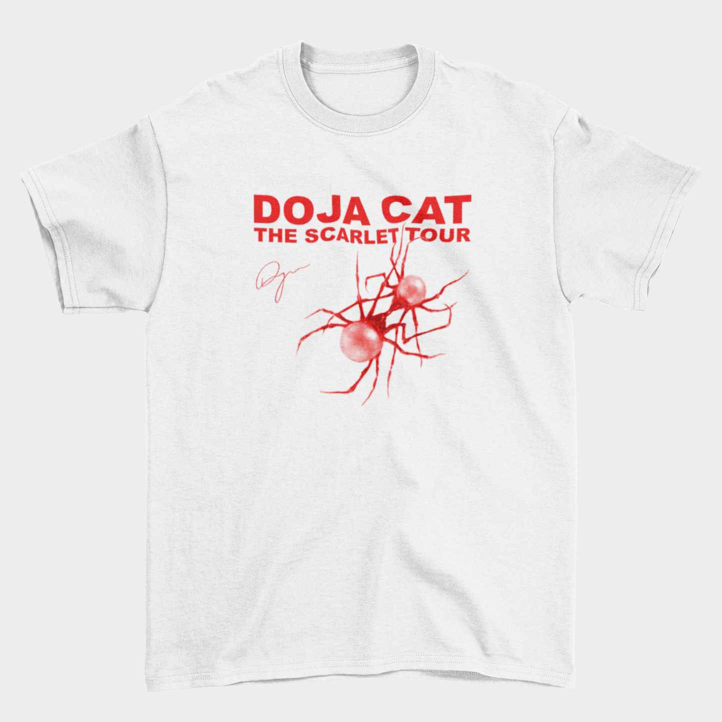 Camiseta Básica Doja Cat The Scarlet Tour
