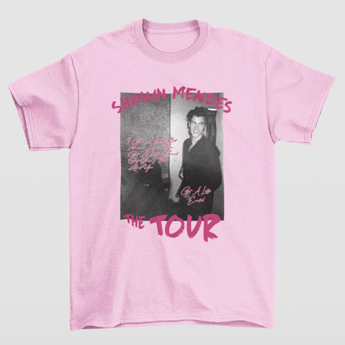 Camiseta Básica Shawn Mendes Nervous