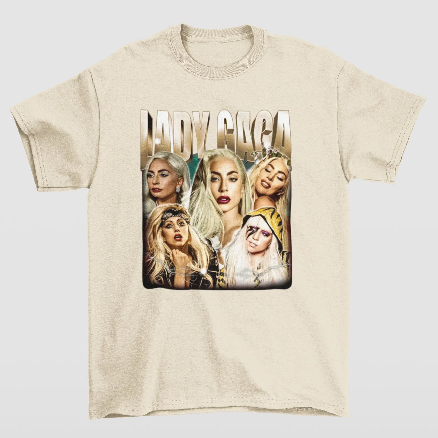 Camiseta Básica Lady Gaga Graphic