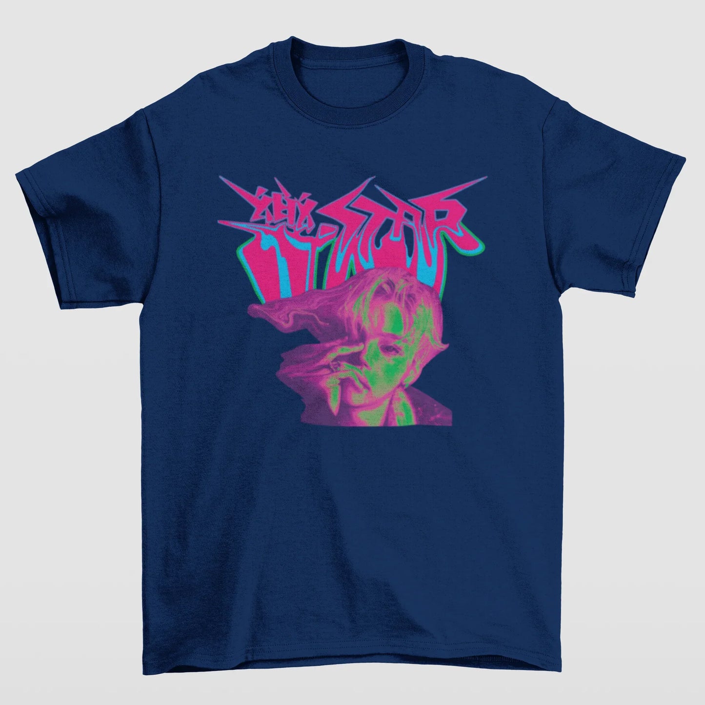 Camiseta Básica Stray Kids Rockstar Graphic
