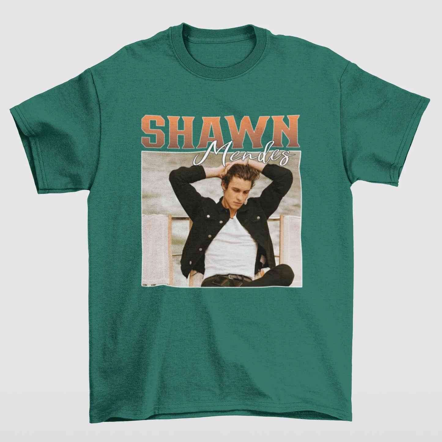 Camiseta Básica Shawn Mendes Graphic