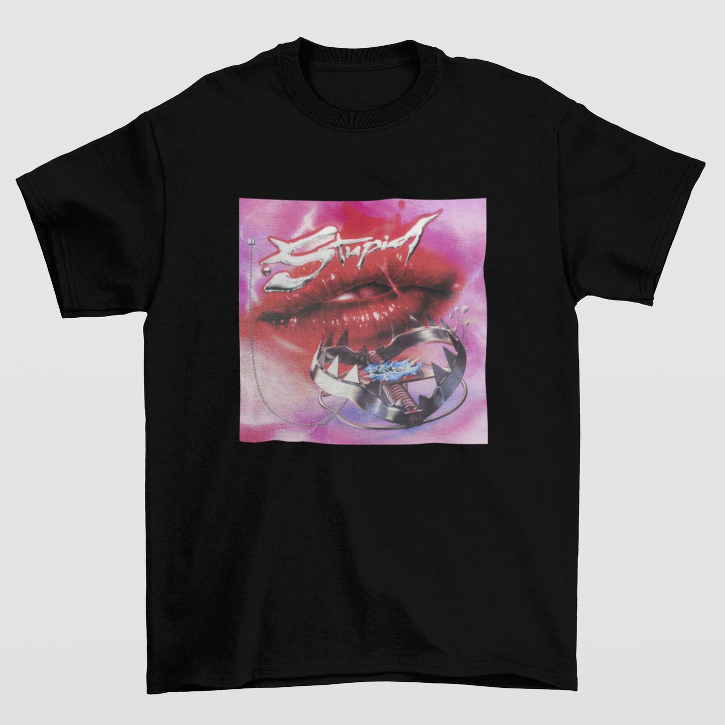 Camiseta Básica Lady Gaga Stupid