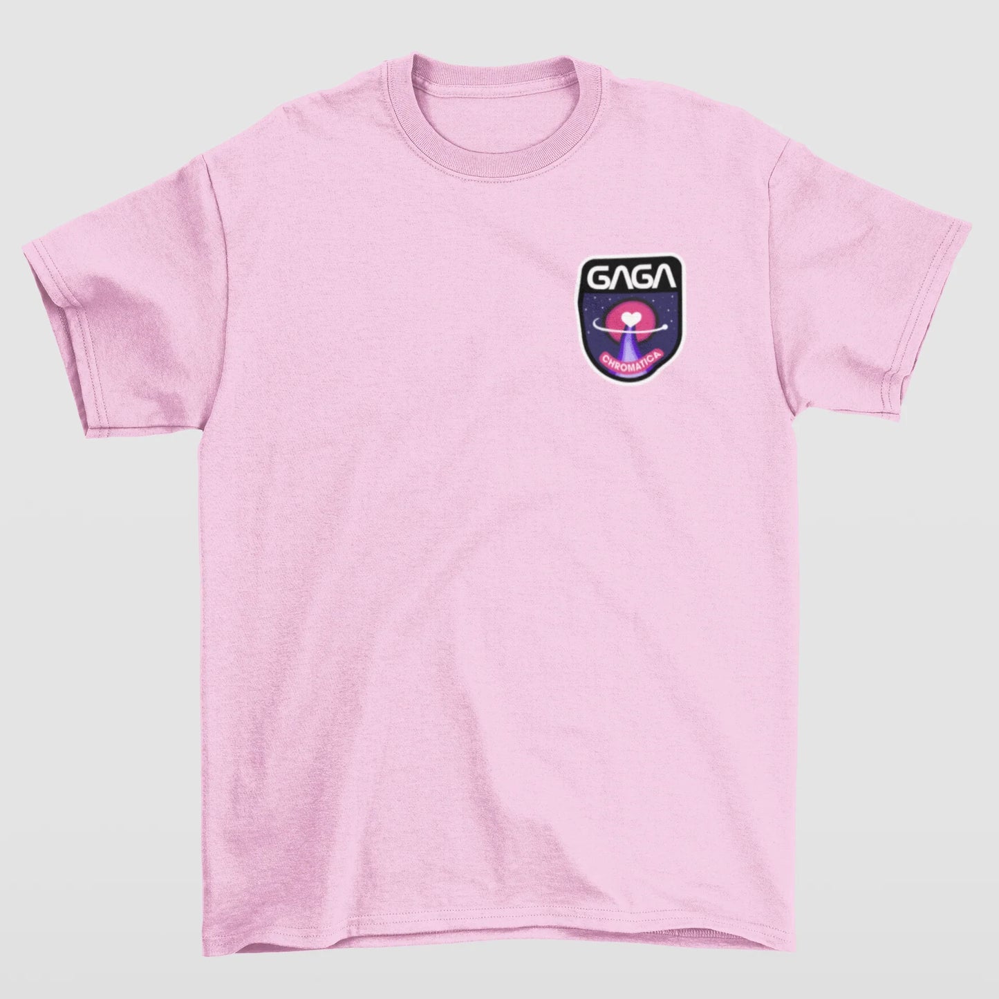 Camiseta Básica Lady Gaga Mission Patch