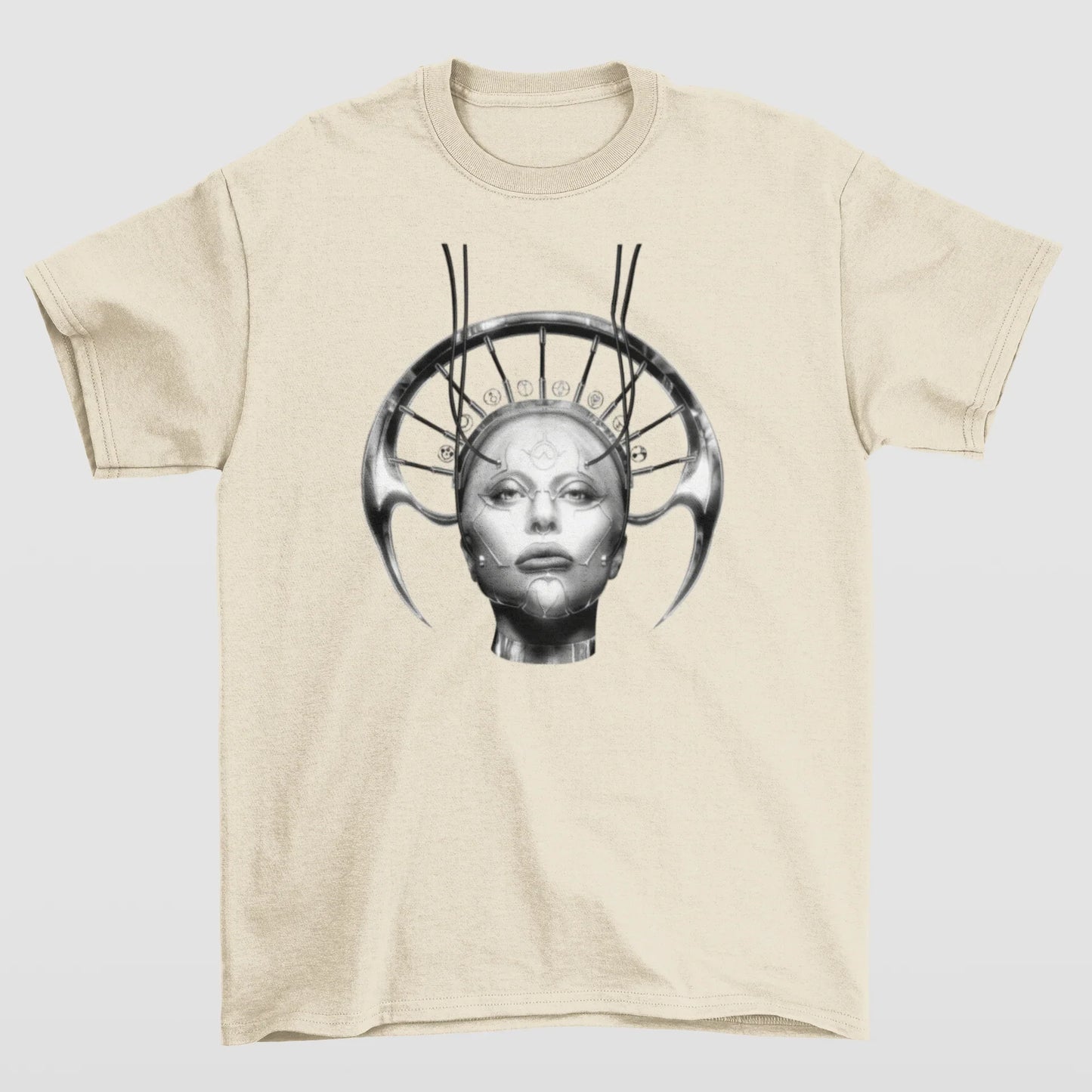 Camiseta Básica Lady Gaga LG Chromatica Design