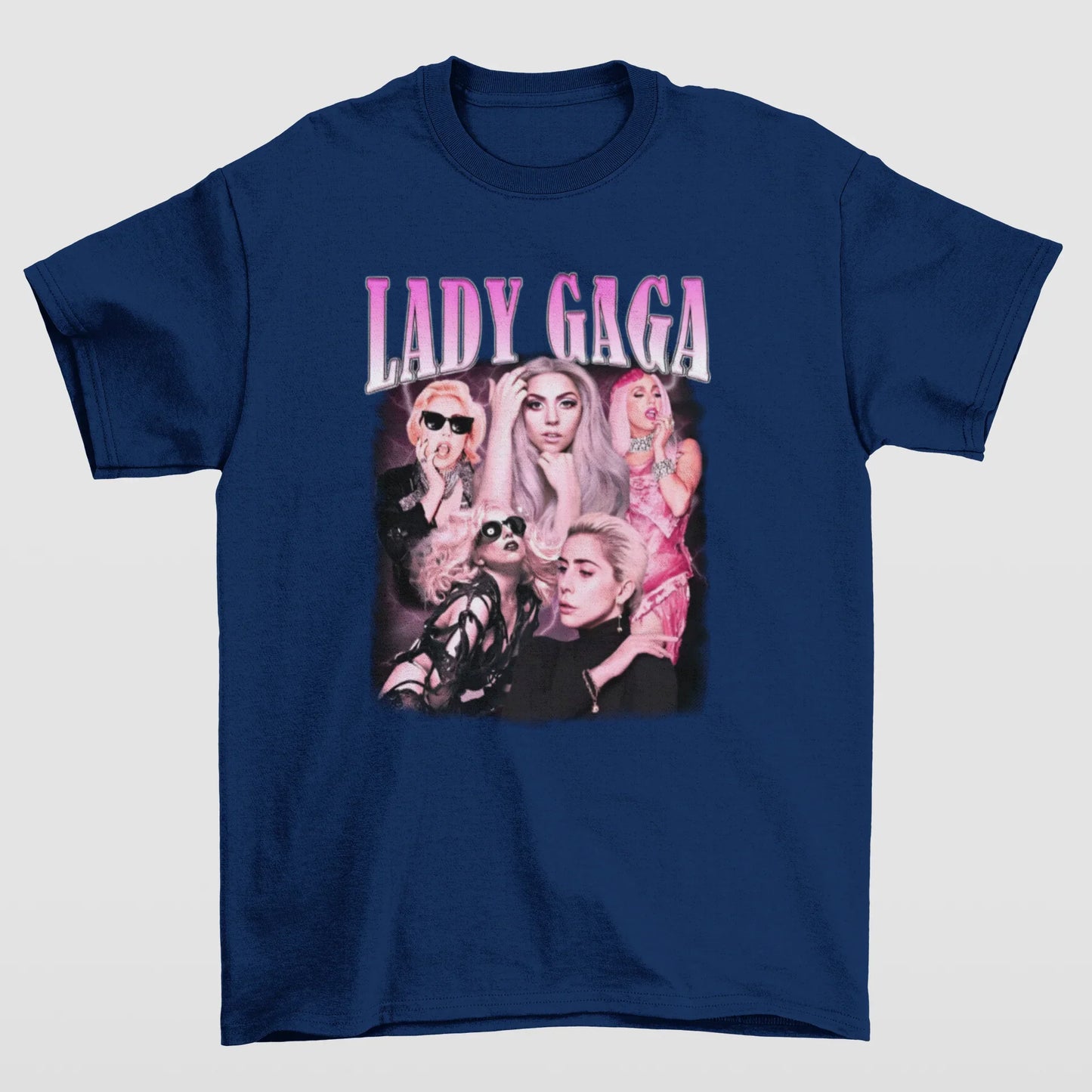 Camiseta Básica Lady Gaga Cantora