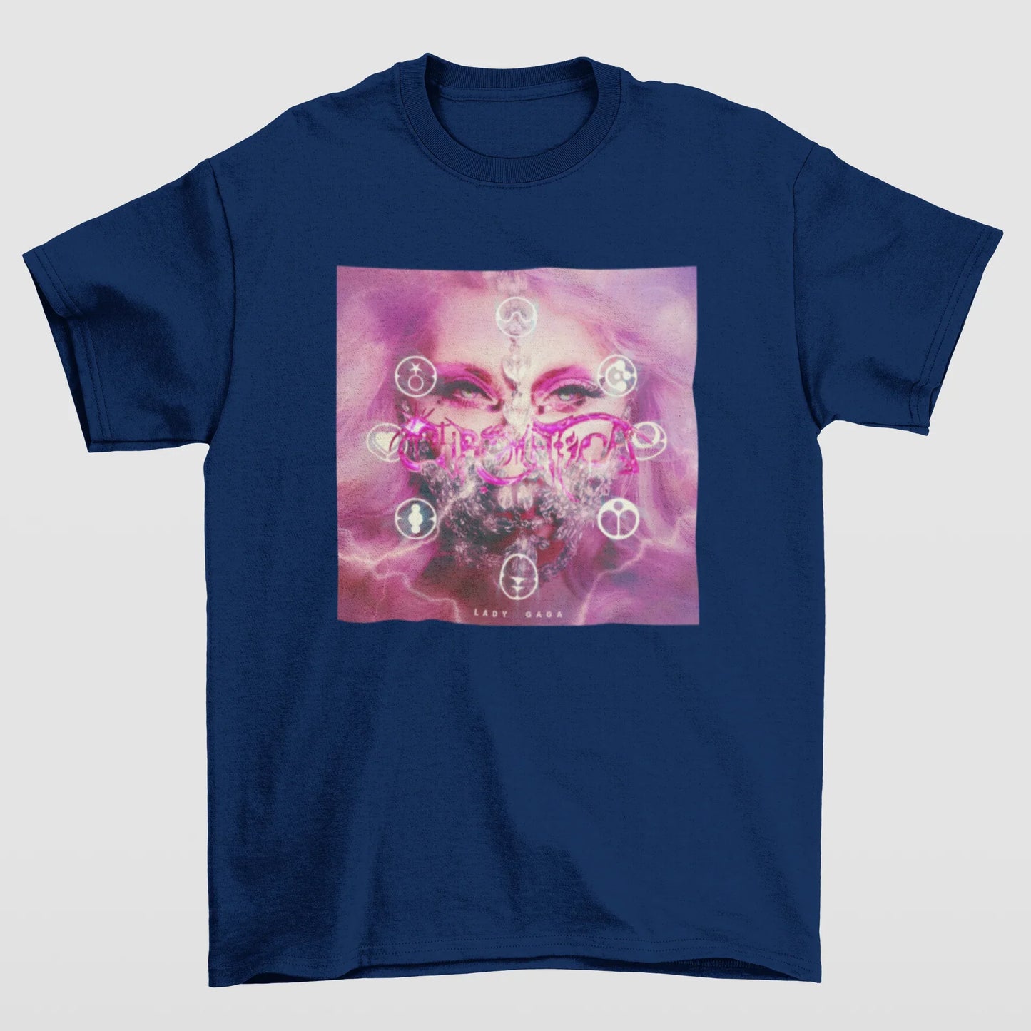 Camiseta Básica Lady Gaga Aesthetic Chromatica