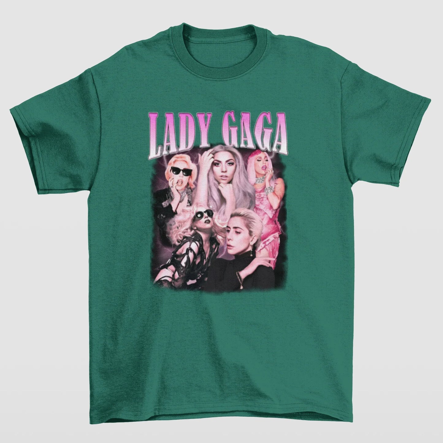 Camiseta Básica Lady Gaga Cantora