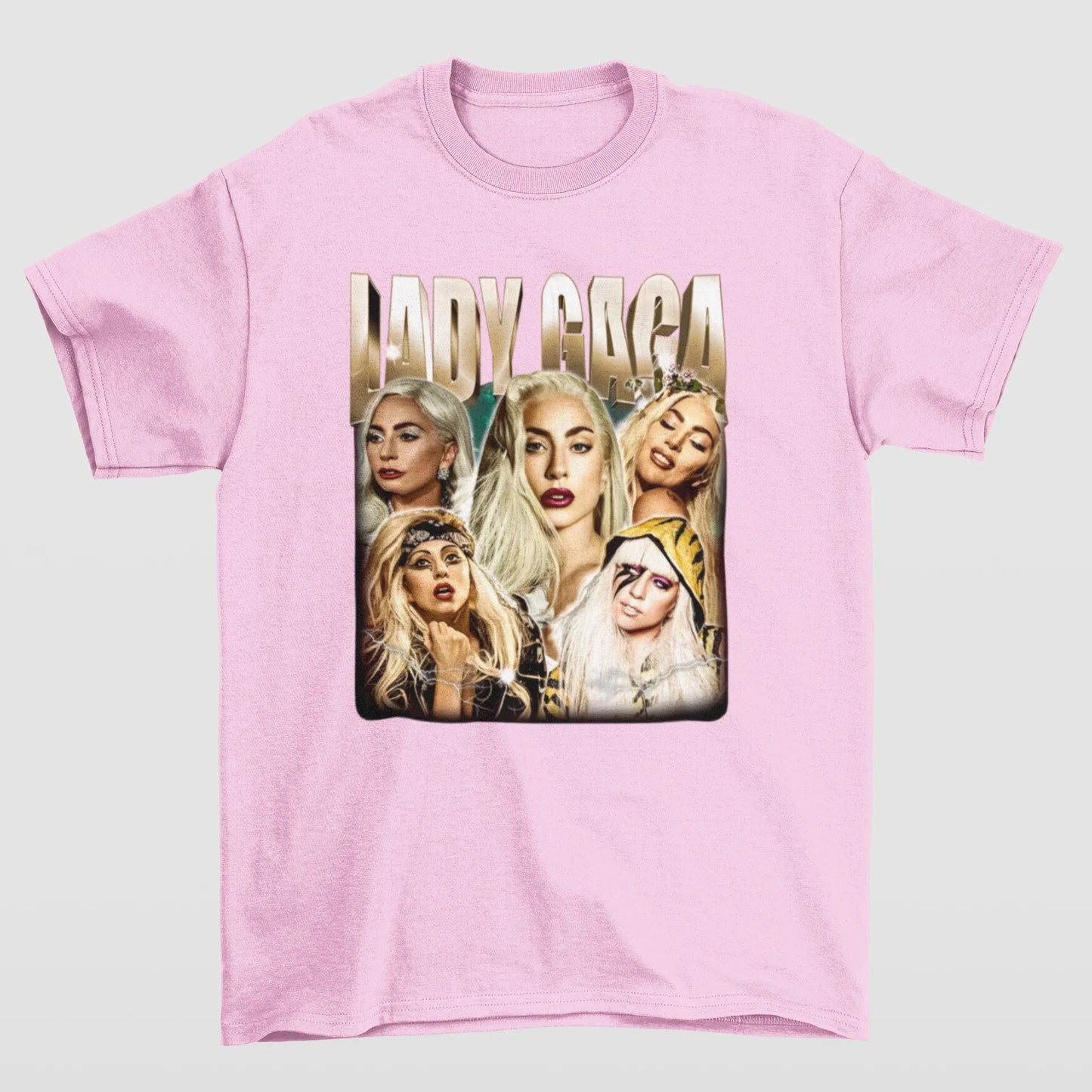 Camiseta Básica Lady Gaga Graphic