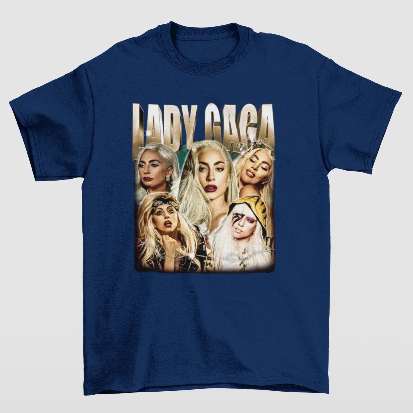 Camiseta Básica Lady Gaga Graphic