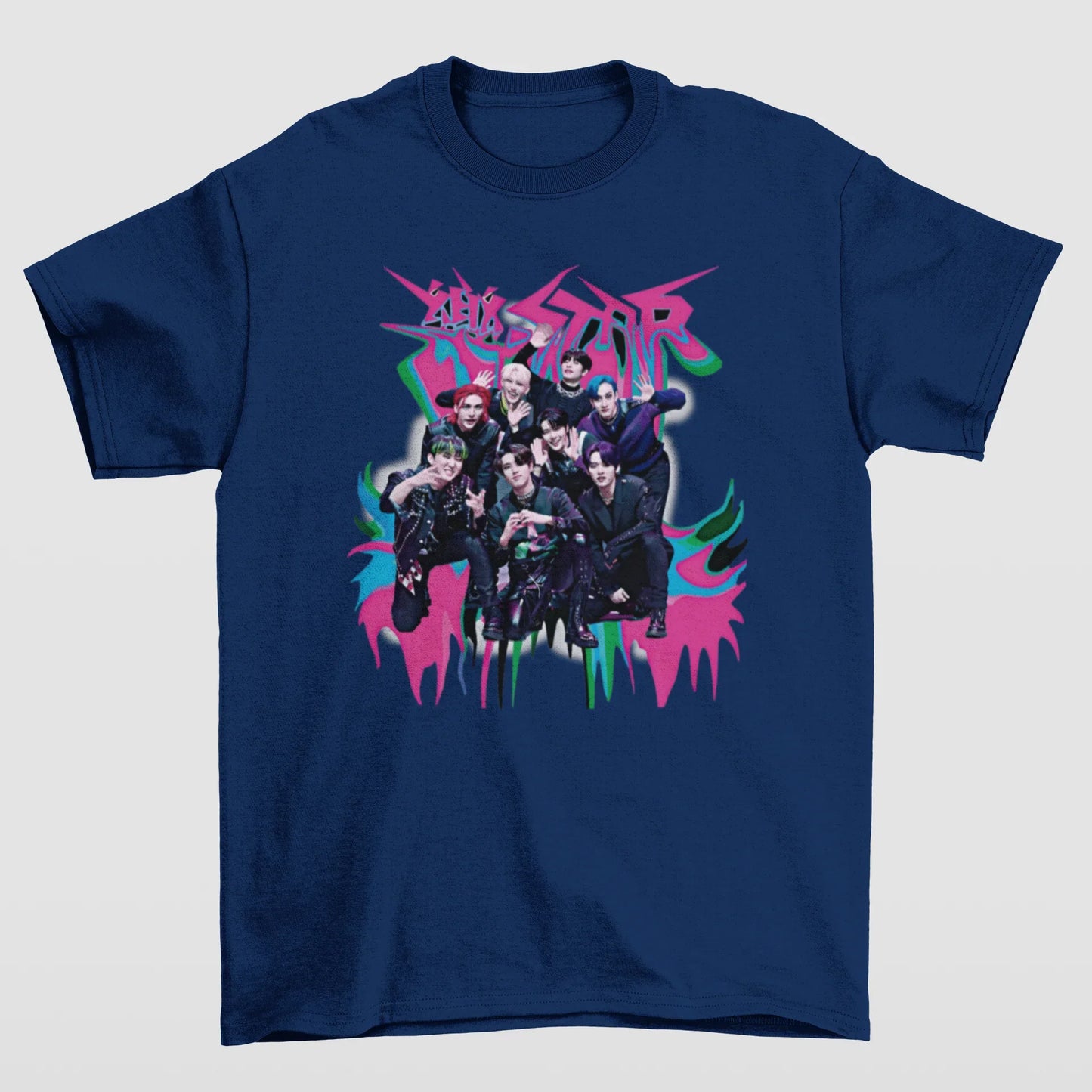 Camiseta Básica Stray Kids Rockstar Album