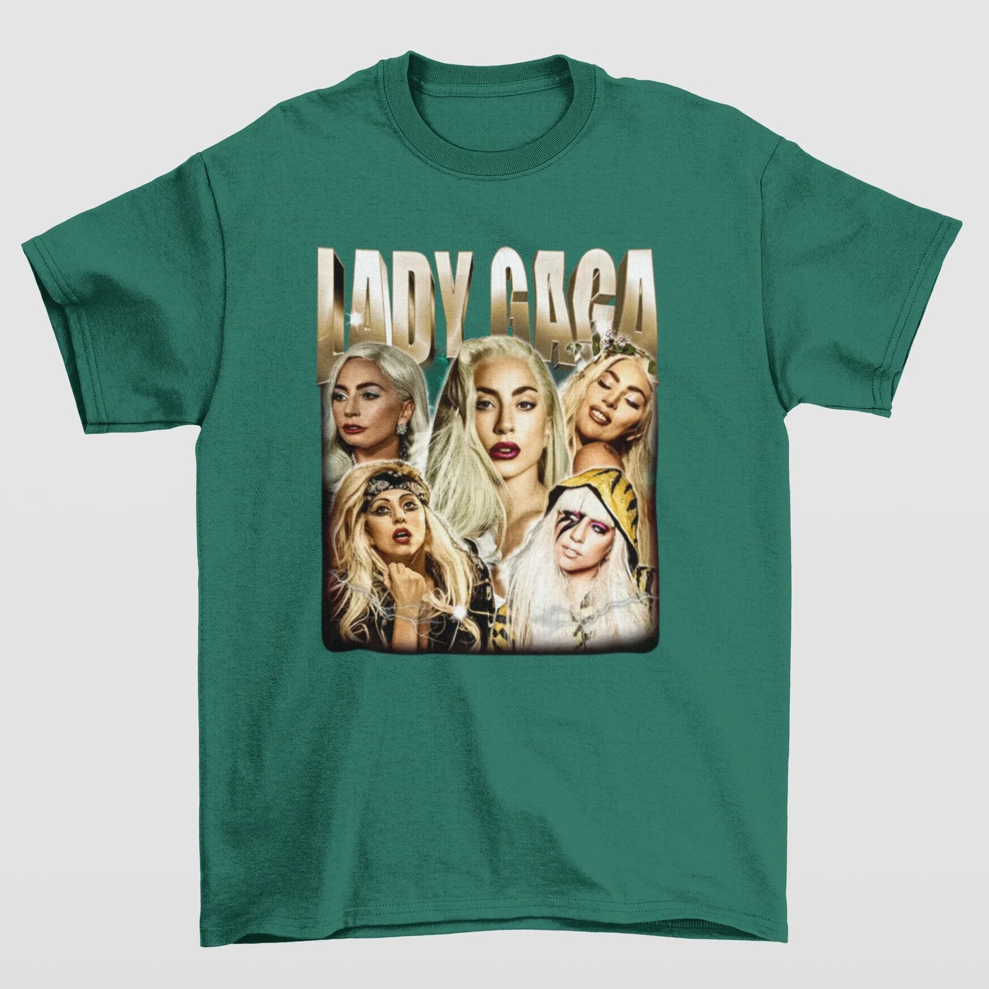 Camiseta Básica Lady Gaga Graphic